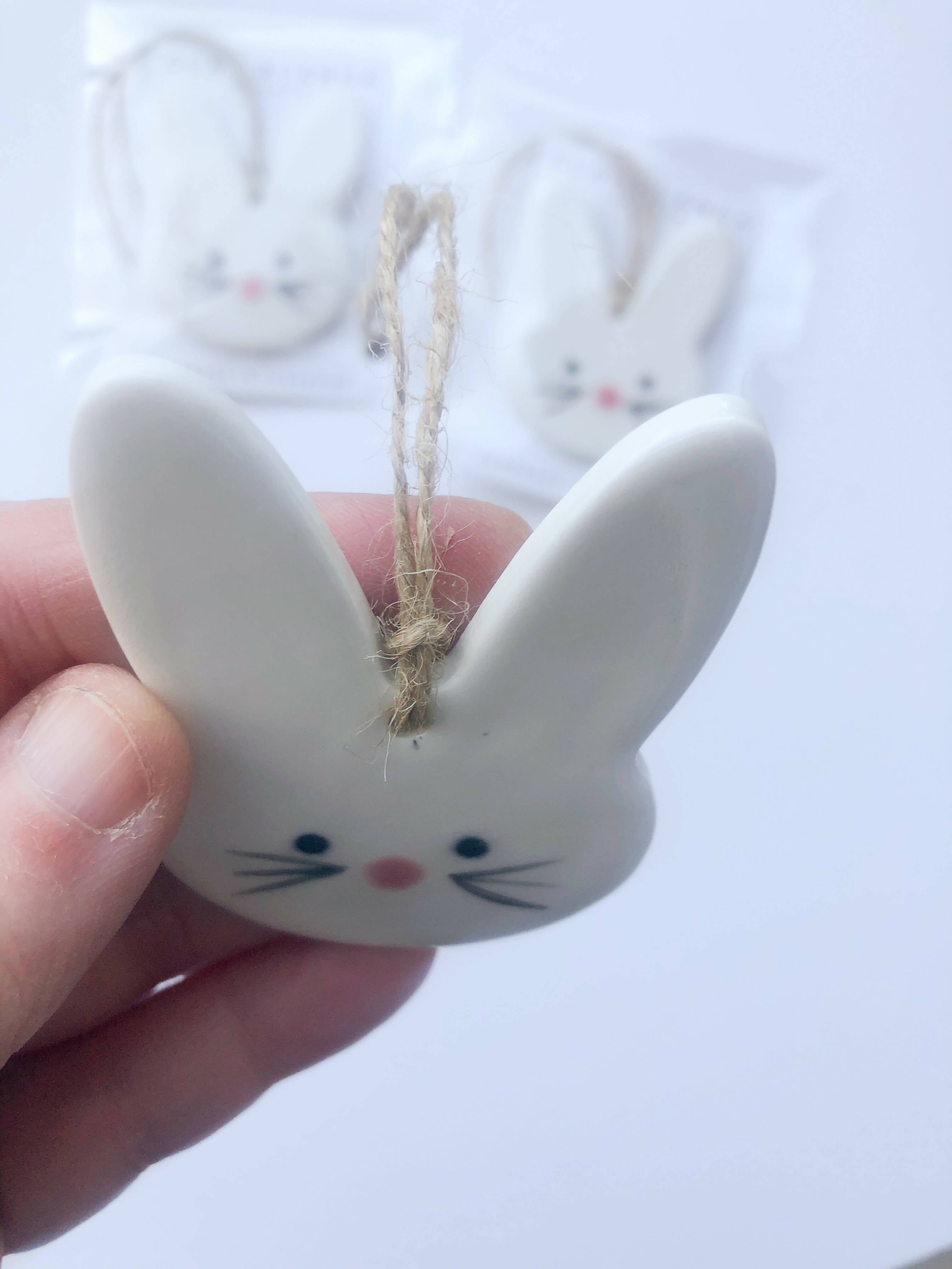 Easter Bunny Ornament for Charming Spring Decor | Art & Soul