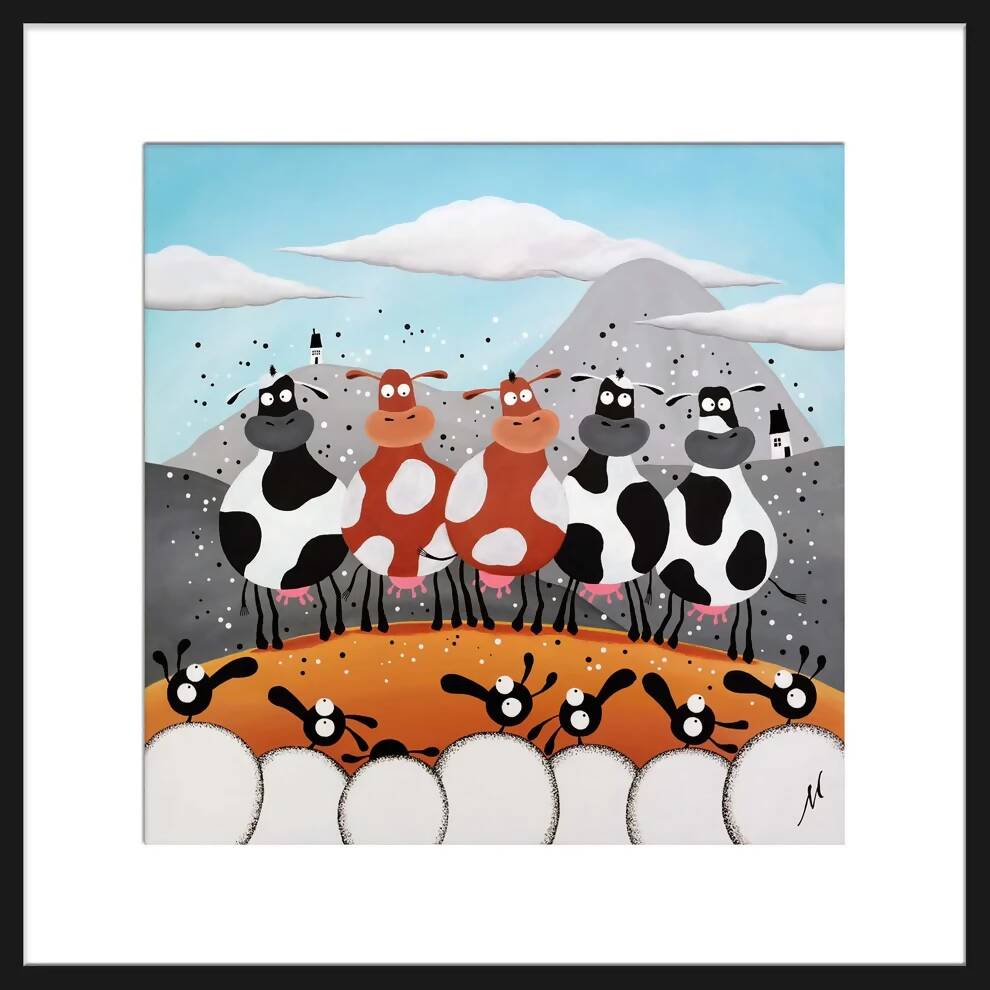 Uddersfield | Humorous Sheep Artwork | Art & Soul