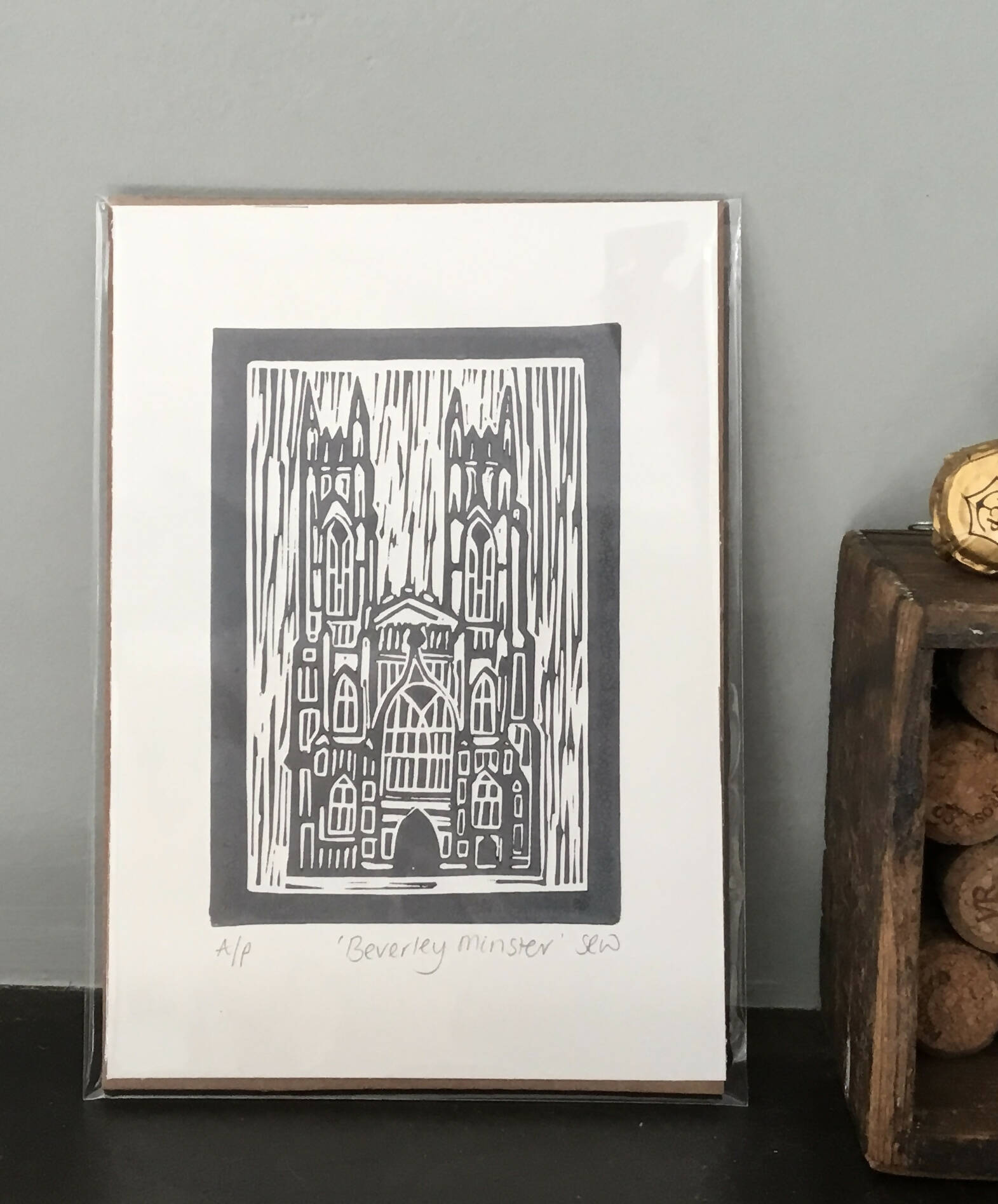 Unframed Limited Edition Lino Cut Prints - 3