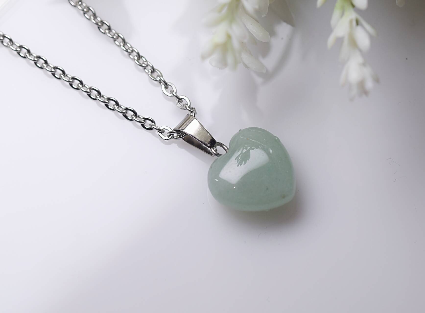 Jade Heart Pendant