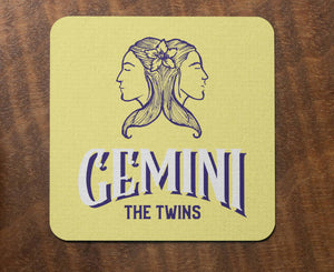 Gemini Colourful Coaster