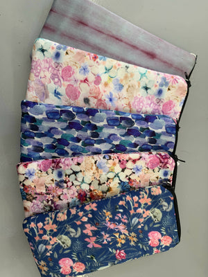 Silk Zipped Pouch - Large