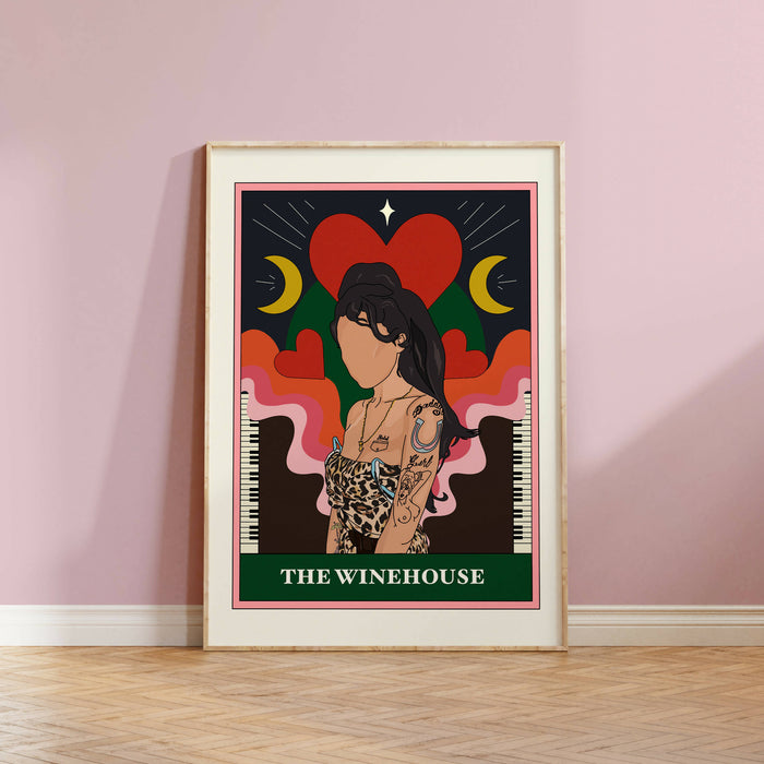 Amy Winehouse Tarot Print