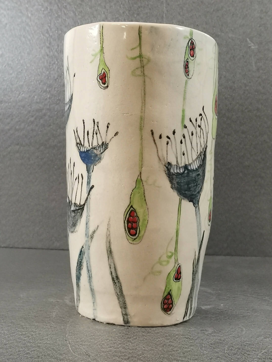 Seeds and Pods Vase