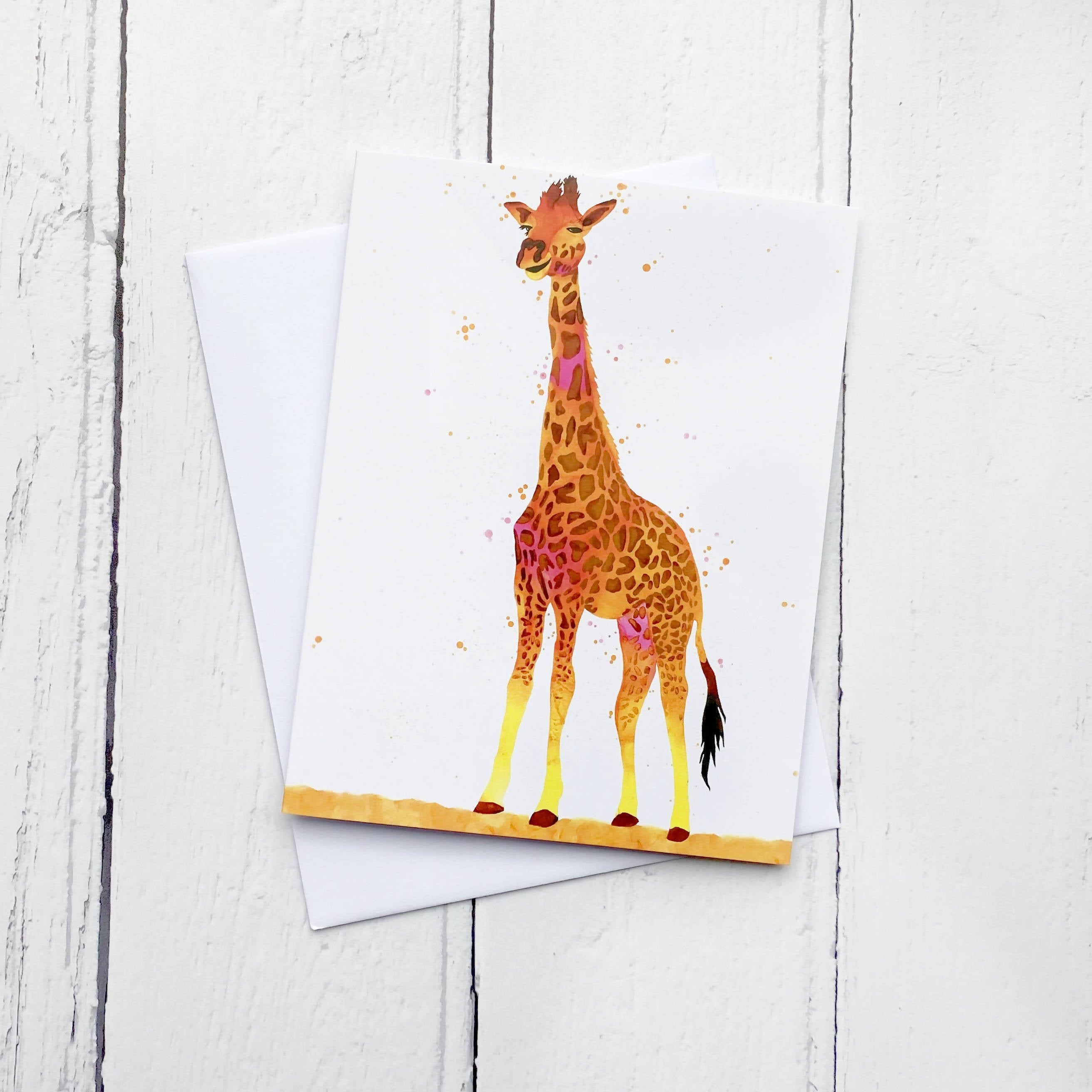 Animal Ink Greetings Card