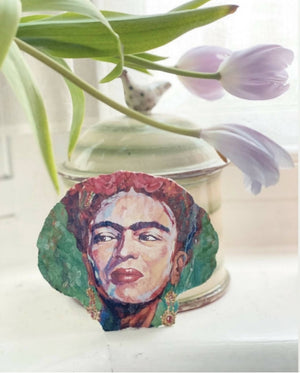 Green Frida Kahlo