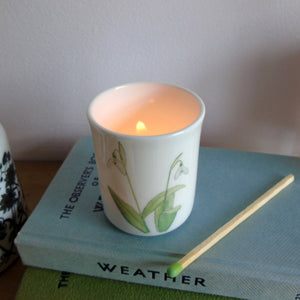 Snowdrop Tealight Candle Holder