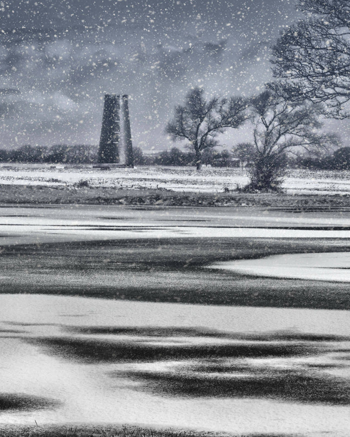 Snowy Day at Beverley Black Mill