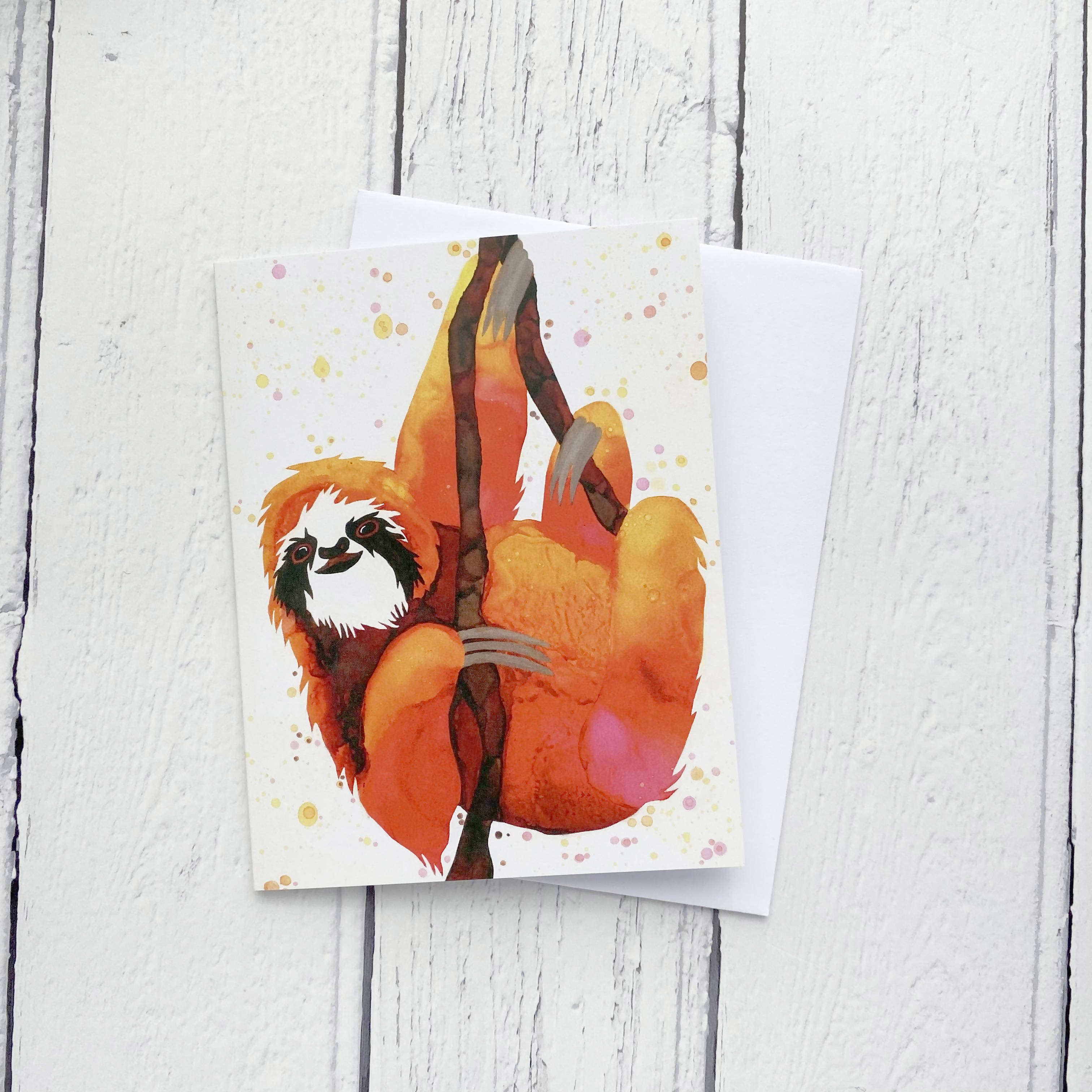 Animal Ink Greetings Card