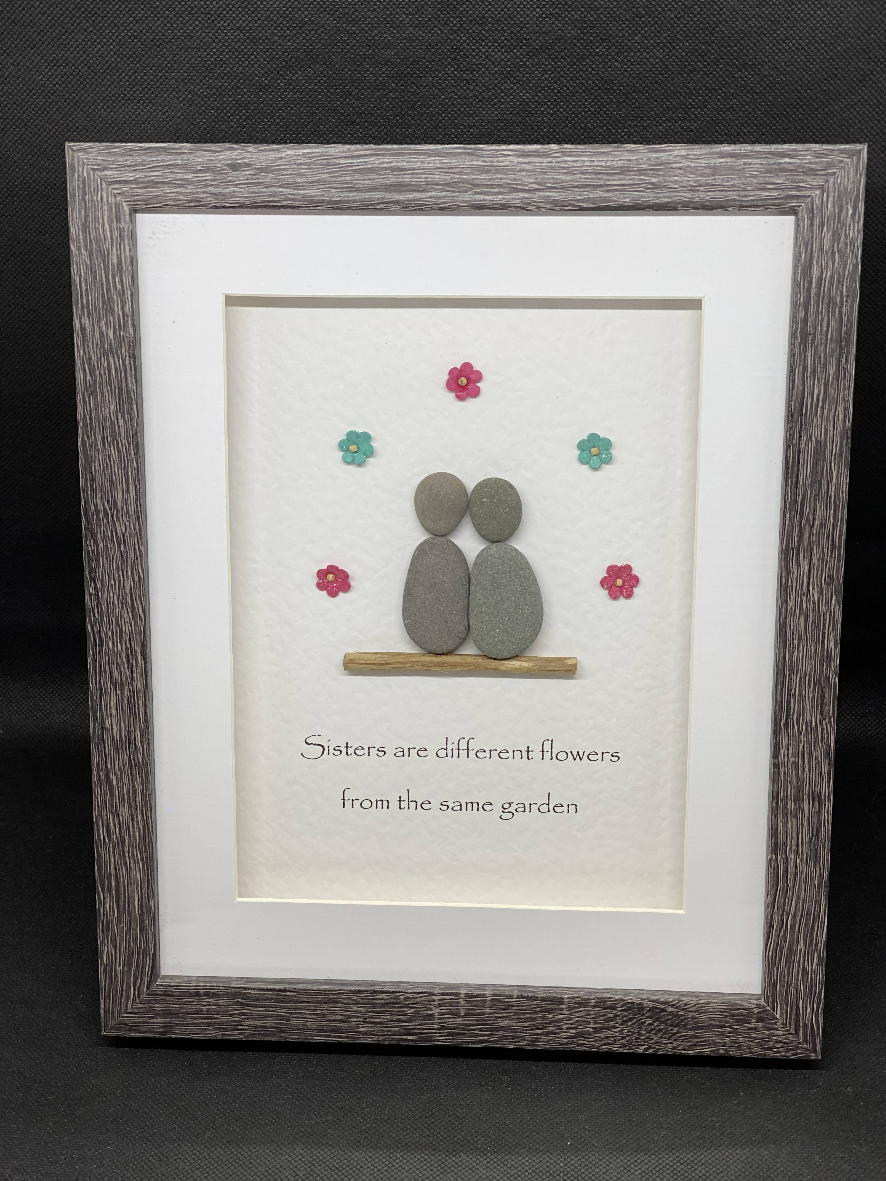 Sisters are different flowers- Medium