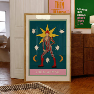 The Starman Tarot Print