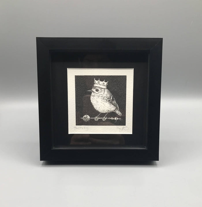 The Little King - Framed Limited Edition Print by Jenny Davies