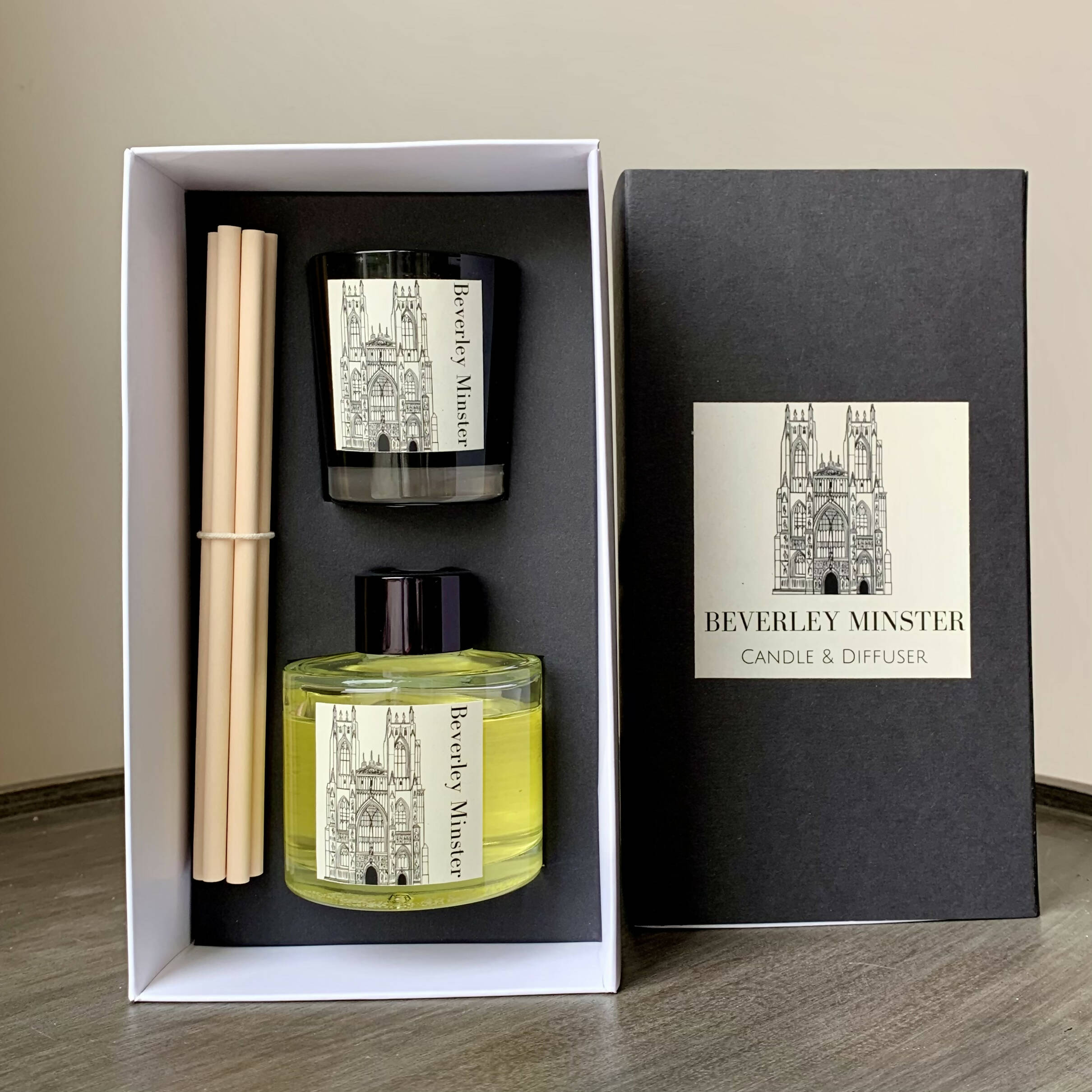 Beverley Minster - Candle and Diffuser Gift Set - 75g, 100ml