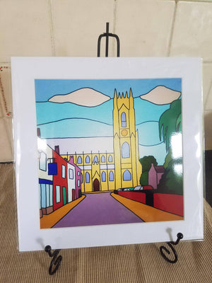 Mounted Print - The Minster from Highgate, Beverley