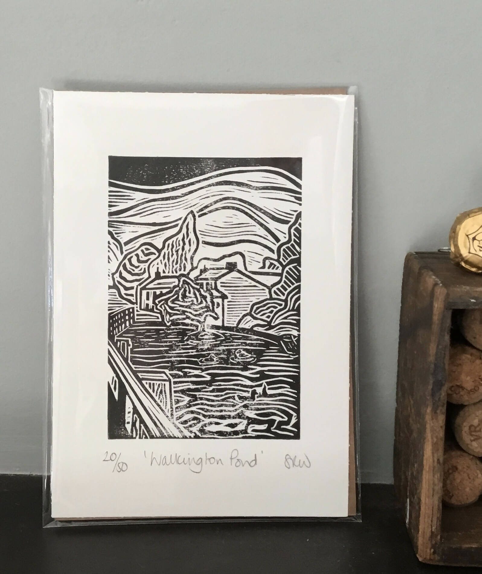 Unframed Limited Edition Lino Cut Prints - 3