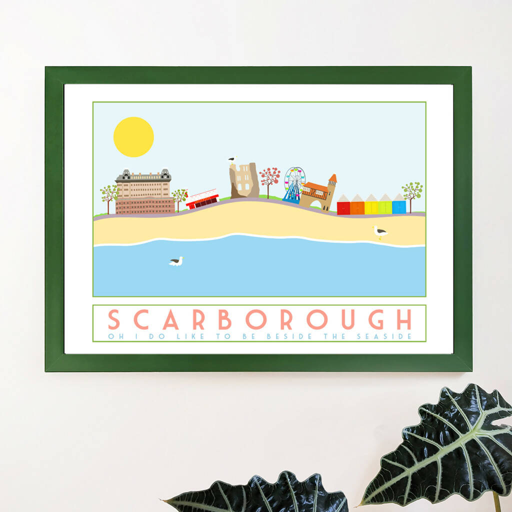 Scarborough Travel Poster