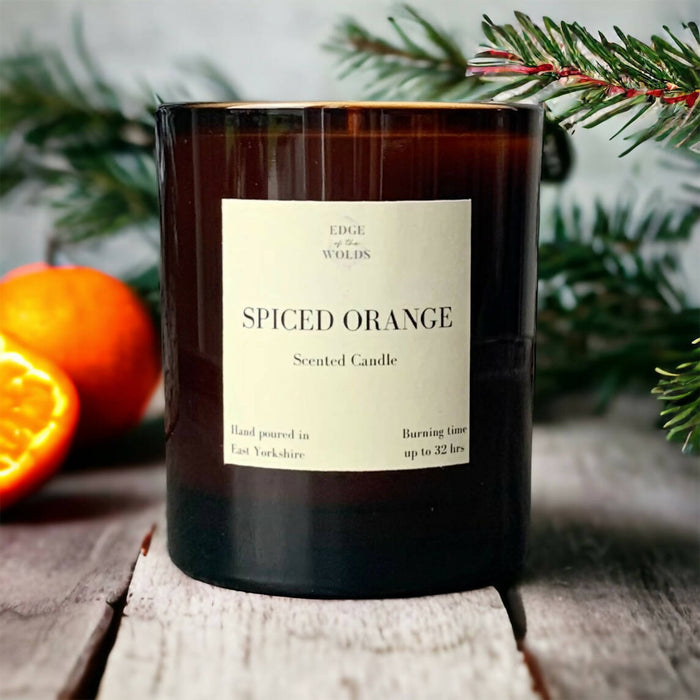 Edge of the Wolds Spiced Orange Scented Candle - Medium